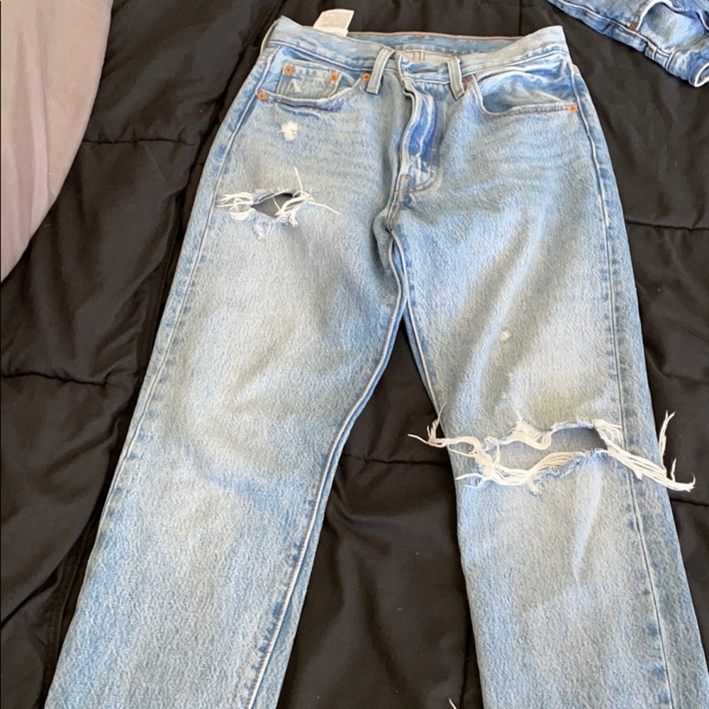 501 ripped skinny Levi’s